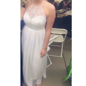 Prom dress white